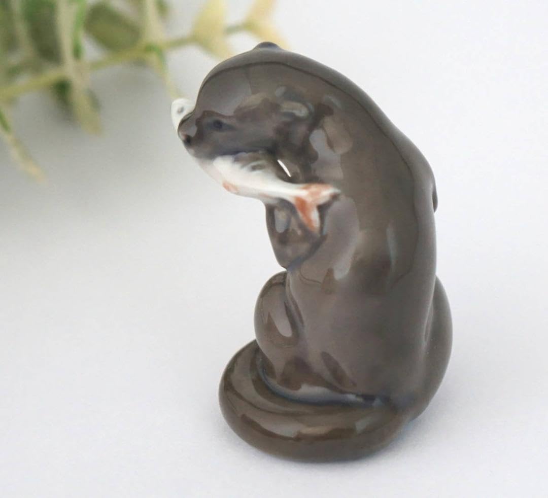 希少 ロイヤルコペンハーゲン 川獺 魚 カワウソ フィギュリン Amazon.co.jp: L10ロイヤルコペンハーゲン 川獺 魚 カワウソ フィギュ